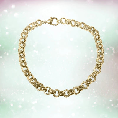 Daniel Steiger Maxus Golden Steel Bracelet