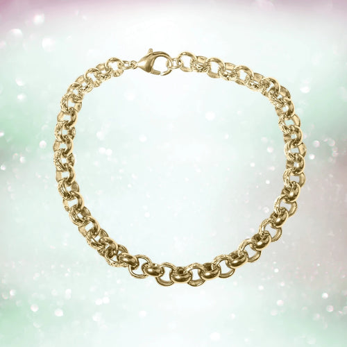 Daniel Steiger Maxus Golden Steel Bracelet