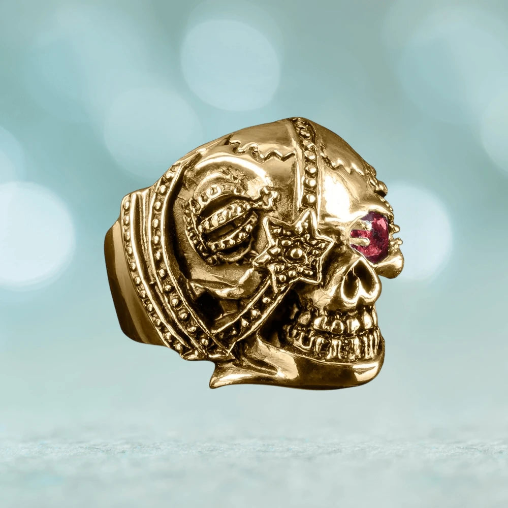 Daniel Steiger Riotous Skull Ring