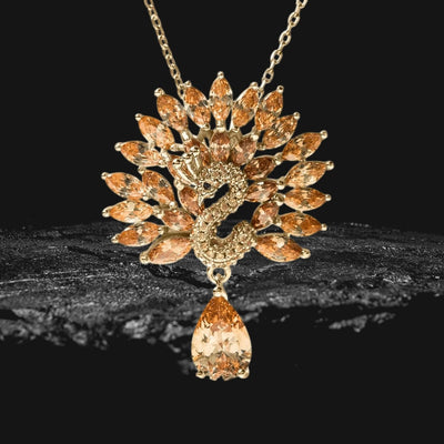 Daniel Steiger Mora Peacock Pendant