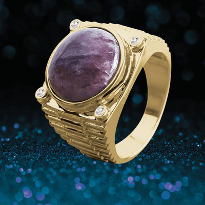 Daniel Steiger Chicago Charoite Ring