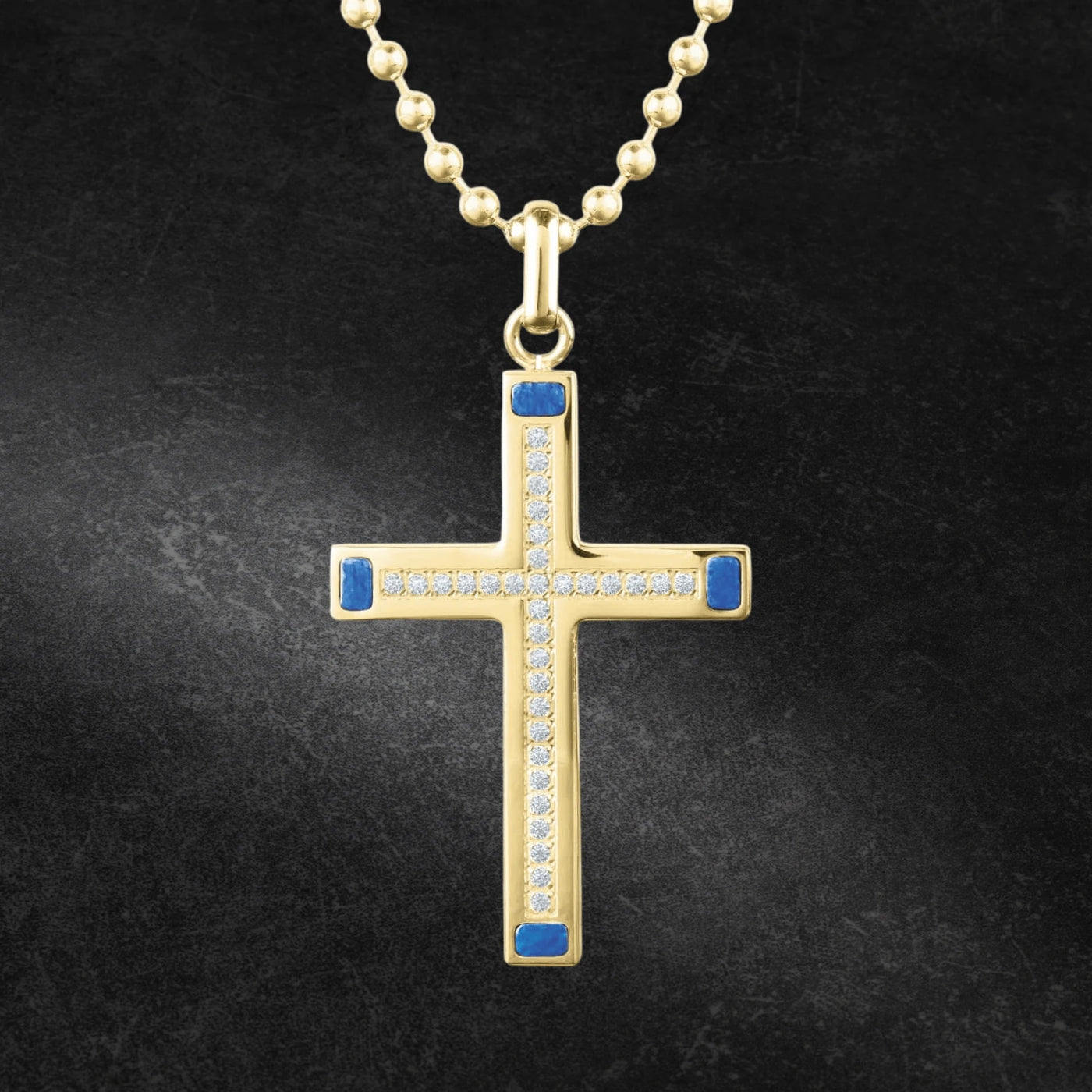 Daniel Steiger Lapis Lazuli Pride Pendant