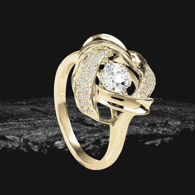 Daniel Steiger Golden Allure 'Dancing' Ring