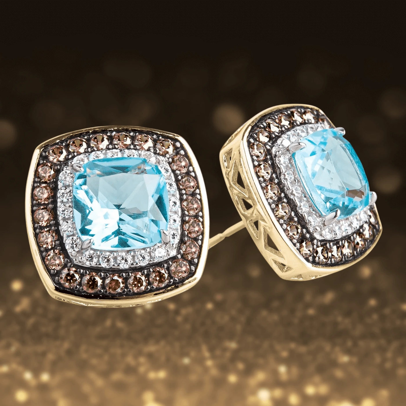 Daniel Steiger Ladies Atlantis Earrings