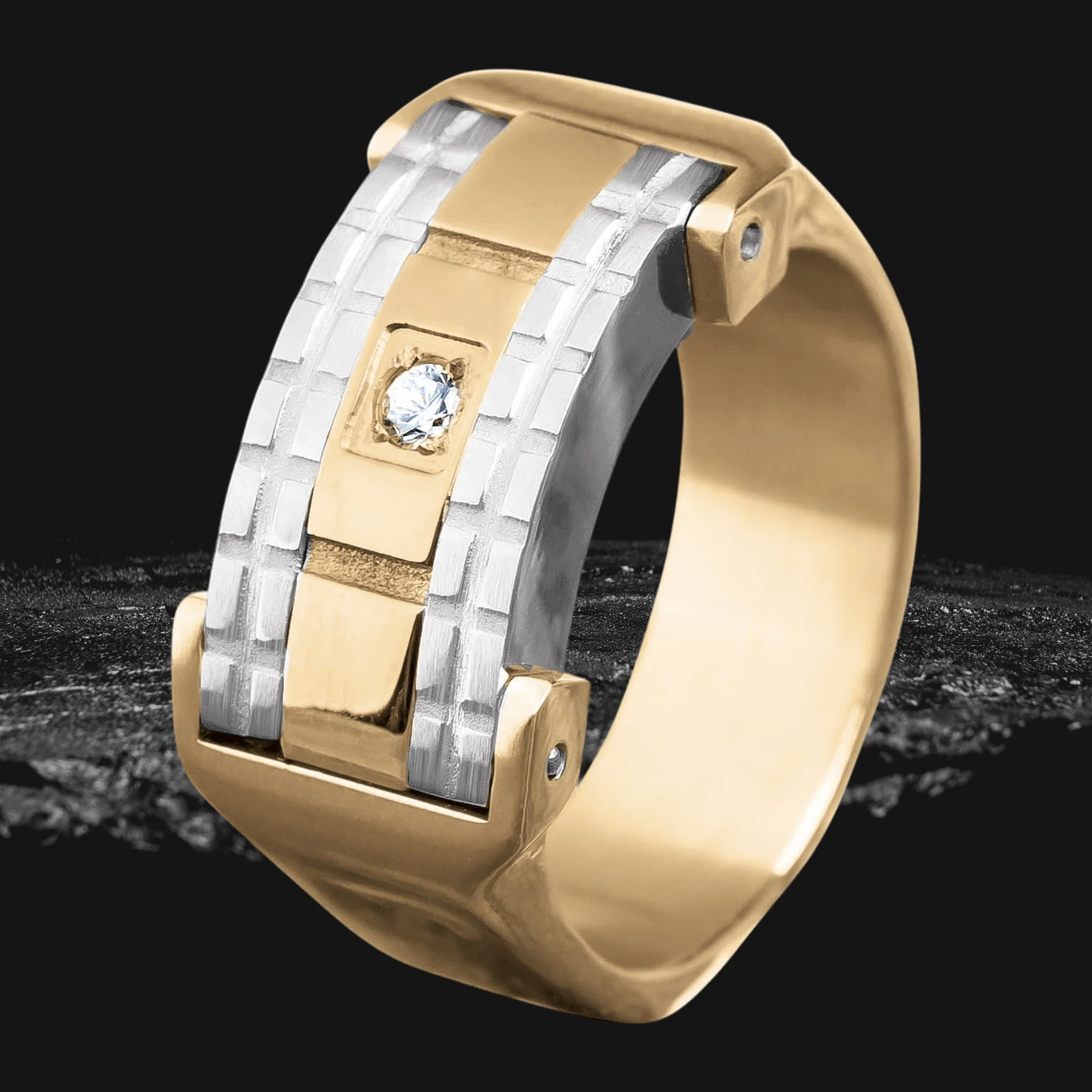 Daniel Steiger Men's Trilogy Ring