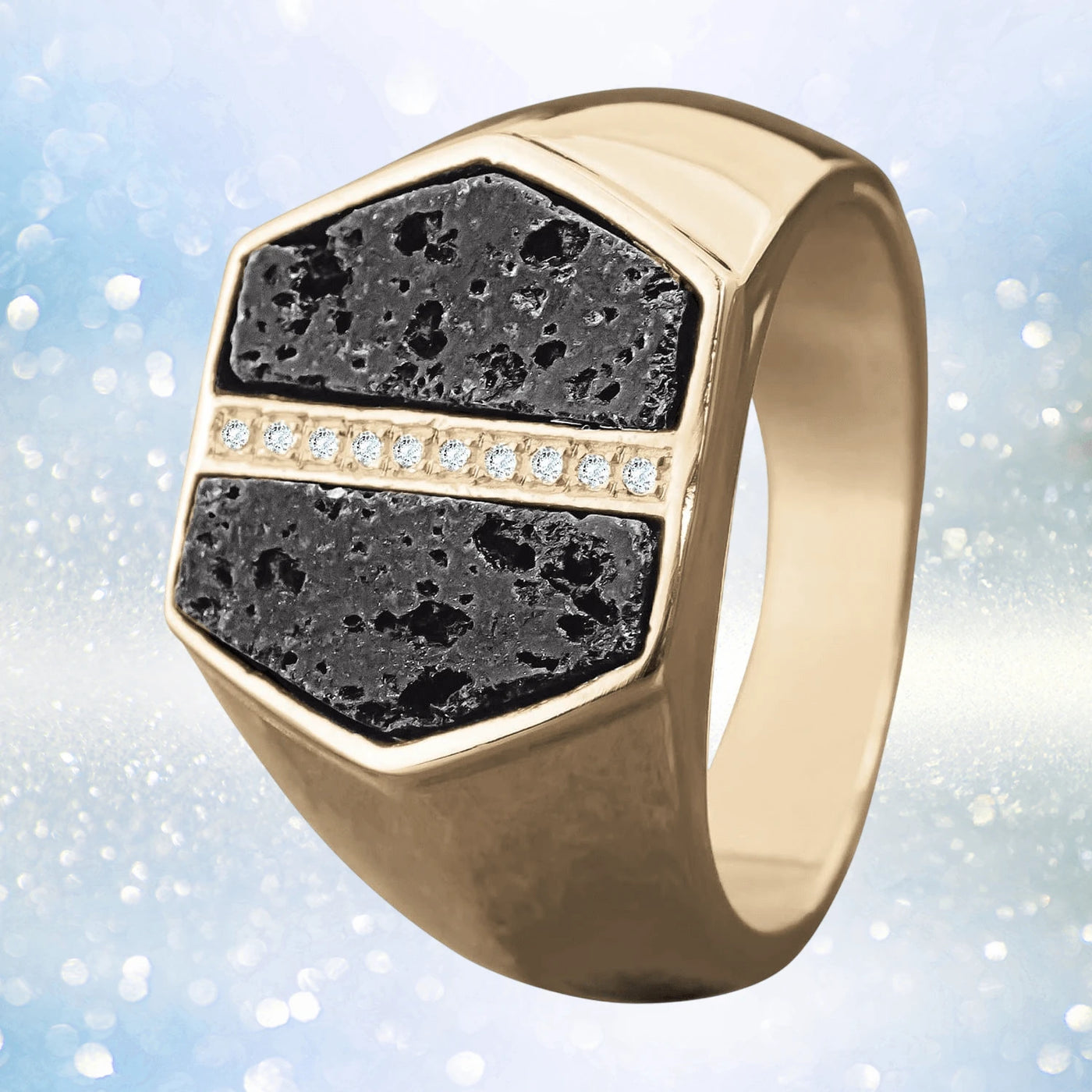 Daniel Steiger Vulcana Men's Ring