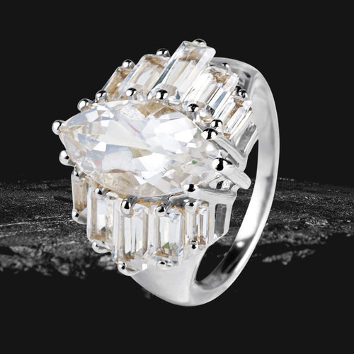 Daniel Steiger Venus Rhodium Ring