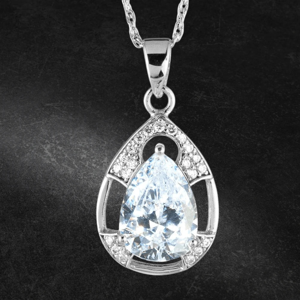 Daniel Steiger Mandalay Pear Pendant