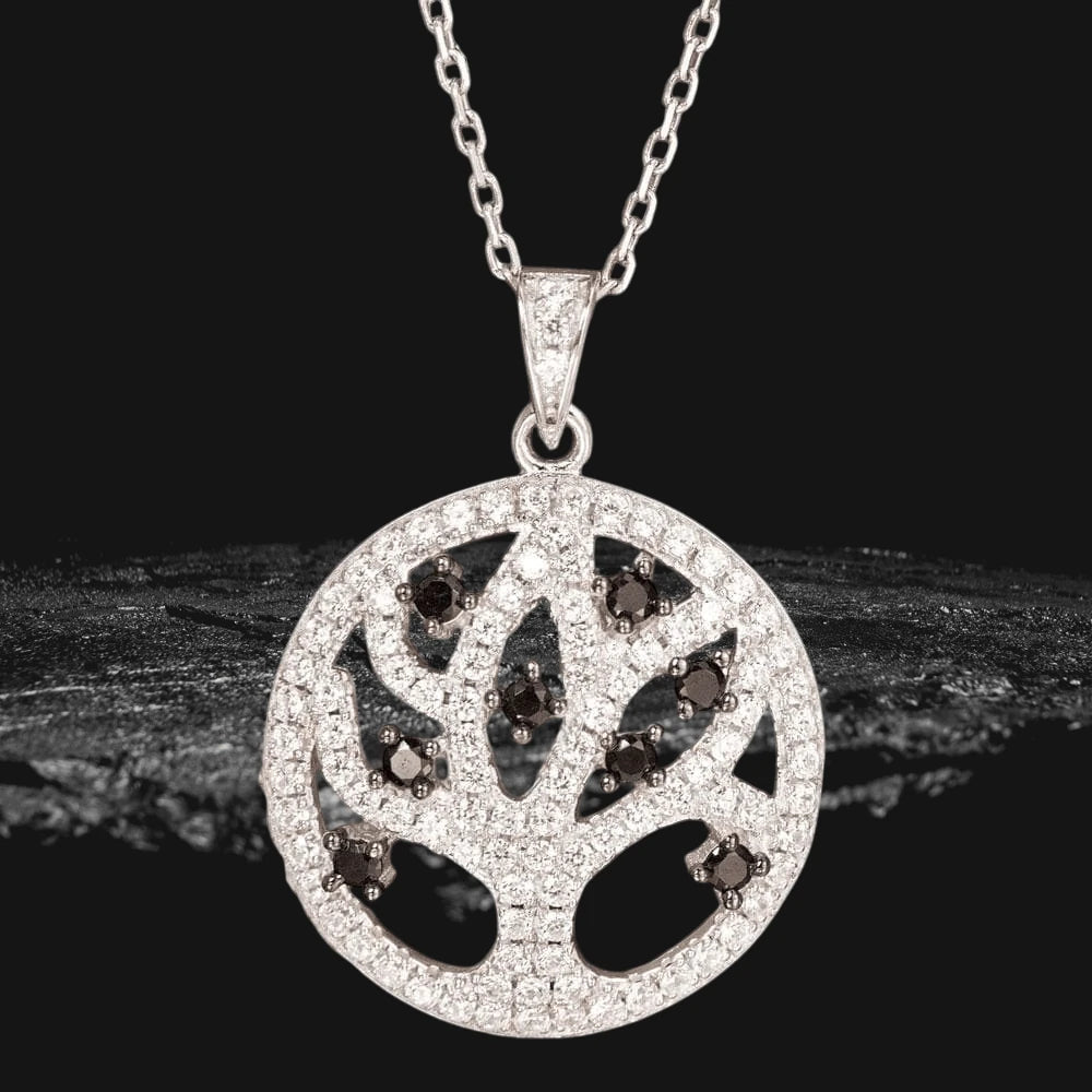Daniel Steiger Joshua Tree Rhodium Pendant