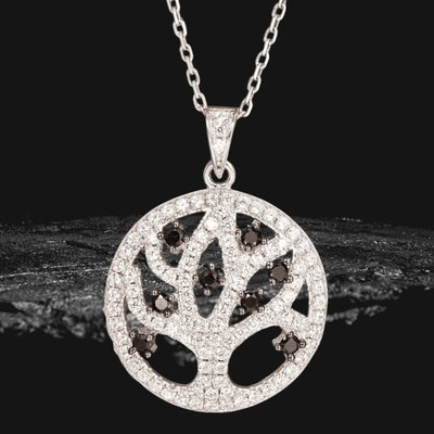 Daniel Steiger Joshua Tree Rhodium Pendant