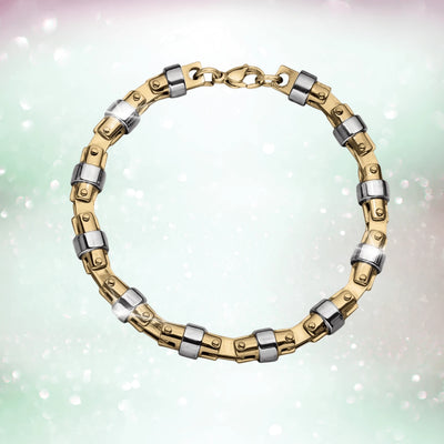 Daniel Steiger Two Tone Rivets Bracelet