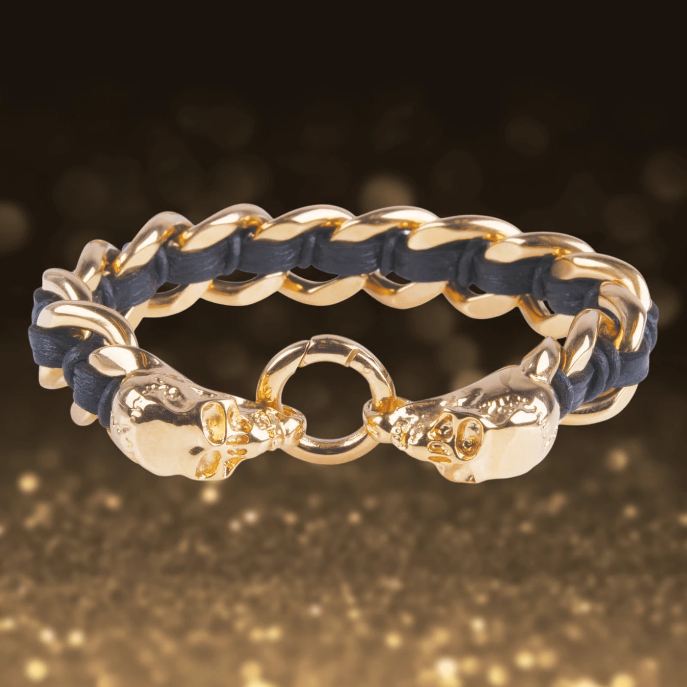 Daniel Steiger Skull Pitch Bracelet