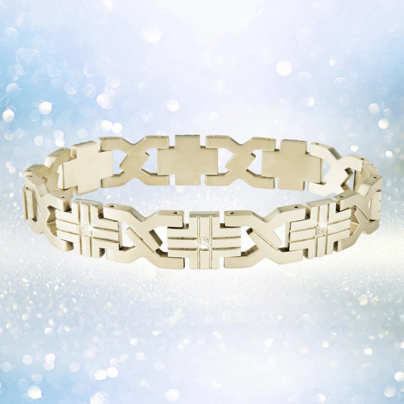 Daniel Steiger Golden Kris Kros Bracelet