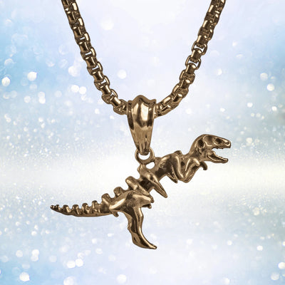 Daniel Steiger Jurrasica Yellow Gold Pendant