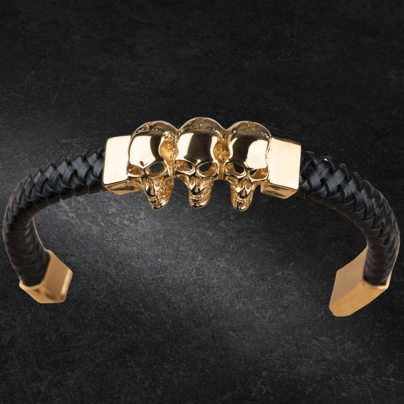 Daniel Steiger Barbarian Golden Bracelet