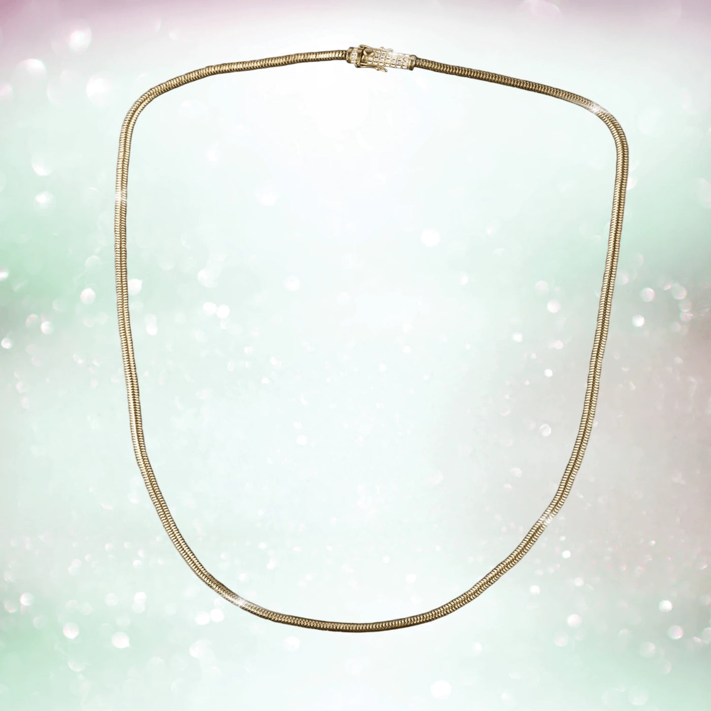 Daniel Steiger Golden Snake Chain Necklace