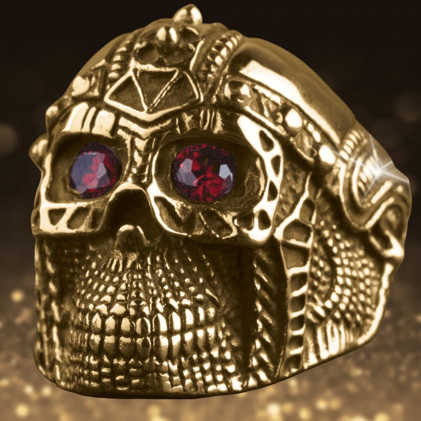 Daniel Steiger Face Of A Warrior Ring