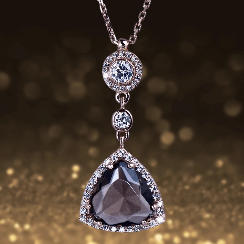 Daniel Steiger Bermuda Triangle Chocolate Pendant