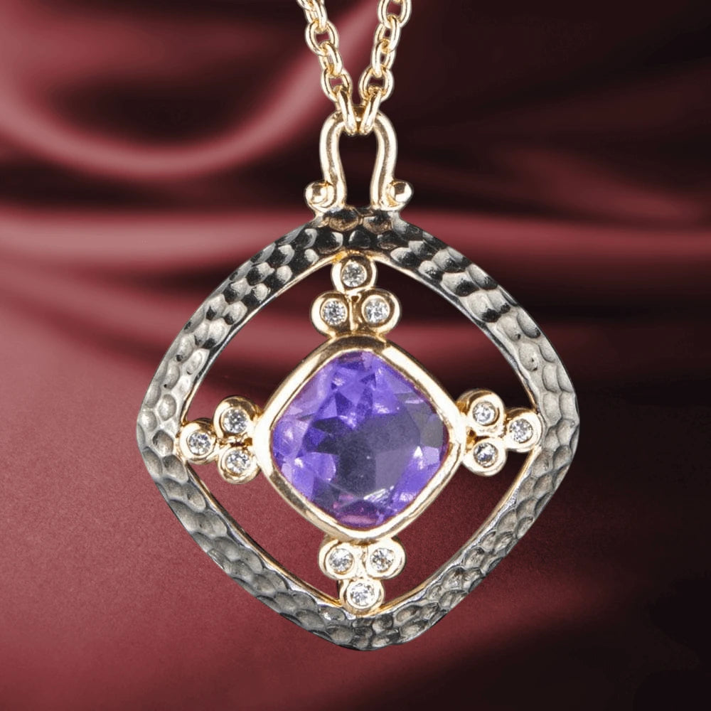 Daniel Steiger Noble Amethyst Pendant