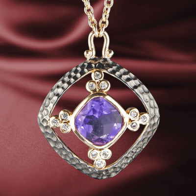 Daniel Steiger Noble Amethyst Pendant