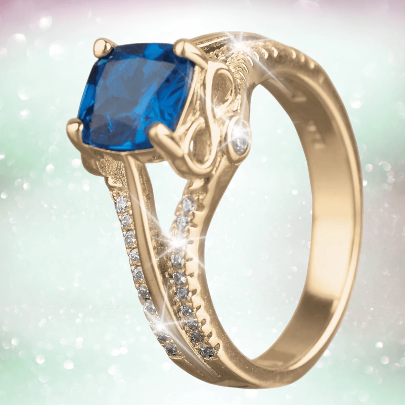 Daniel Steiger Ceylon Blue Infinity Ring
