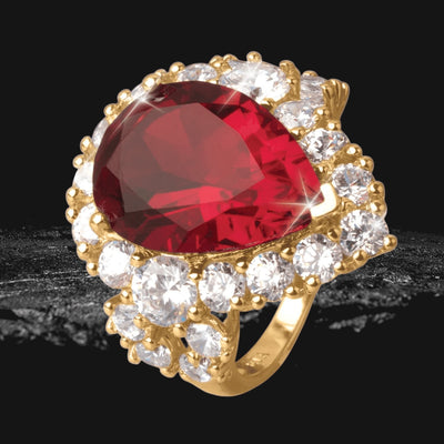 Daniel Steiger Paparazzi Ruby Red Ring