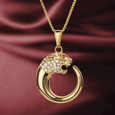 Daniel Steiger Leopardo Golden Pendant