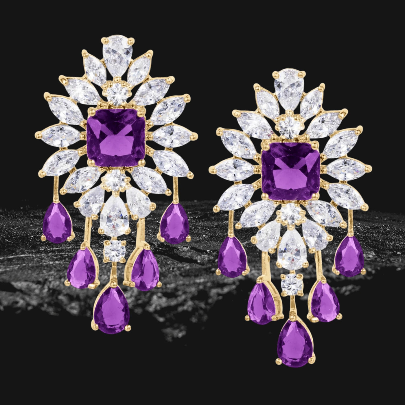 Daniel Steiger Stormy Haze Earrings