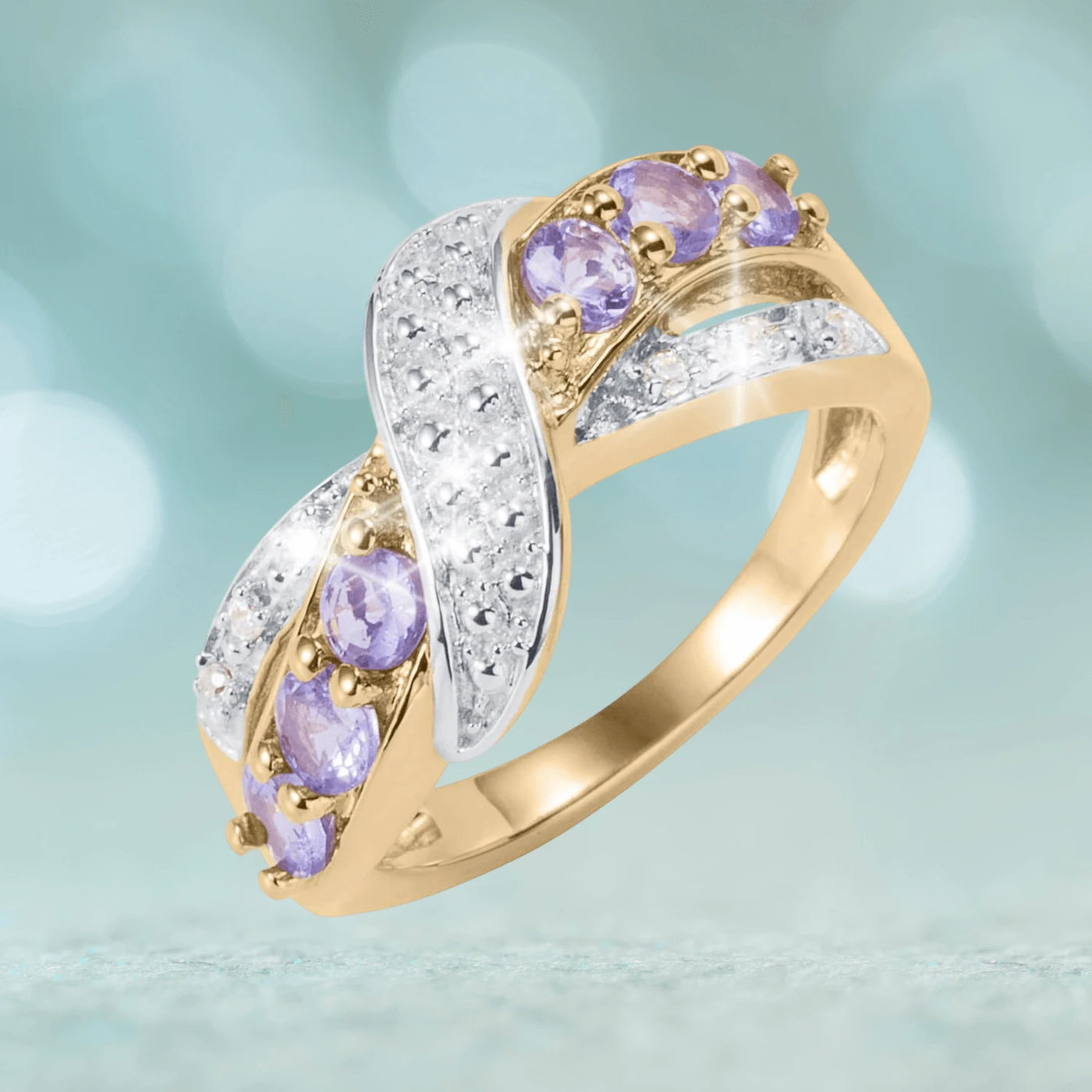 Daniel Steiger Tanzanite Infinity Ring