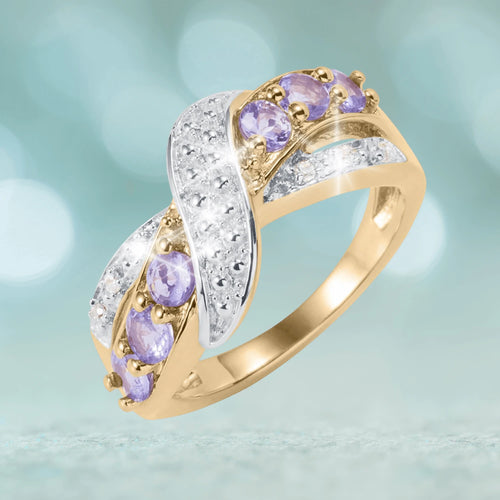 Daniel Steiger Tanzanite Infinity Ring