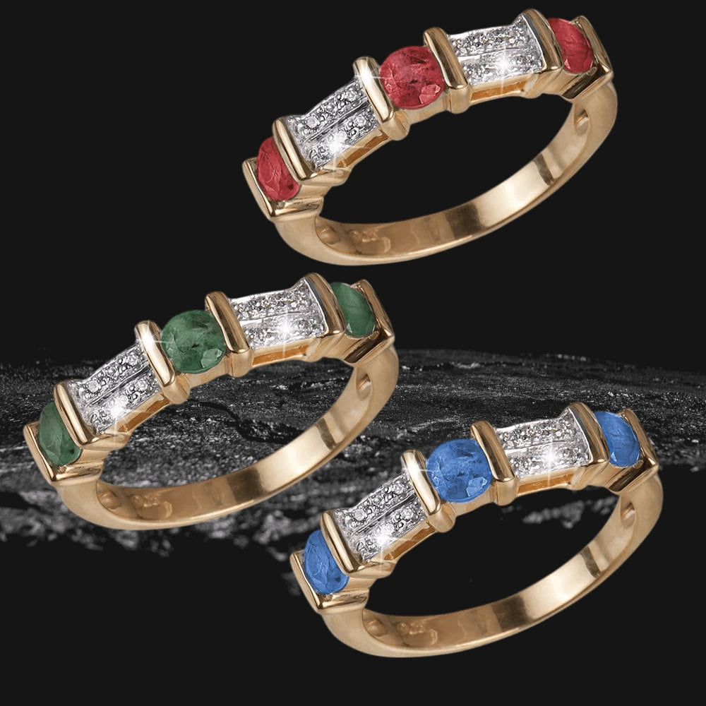 Daniel Steiger Trieste Gem Rings