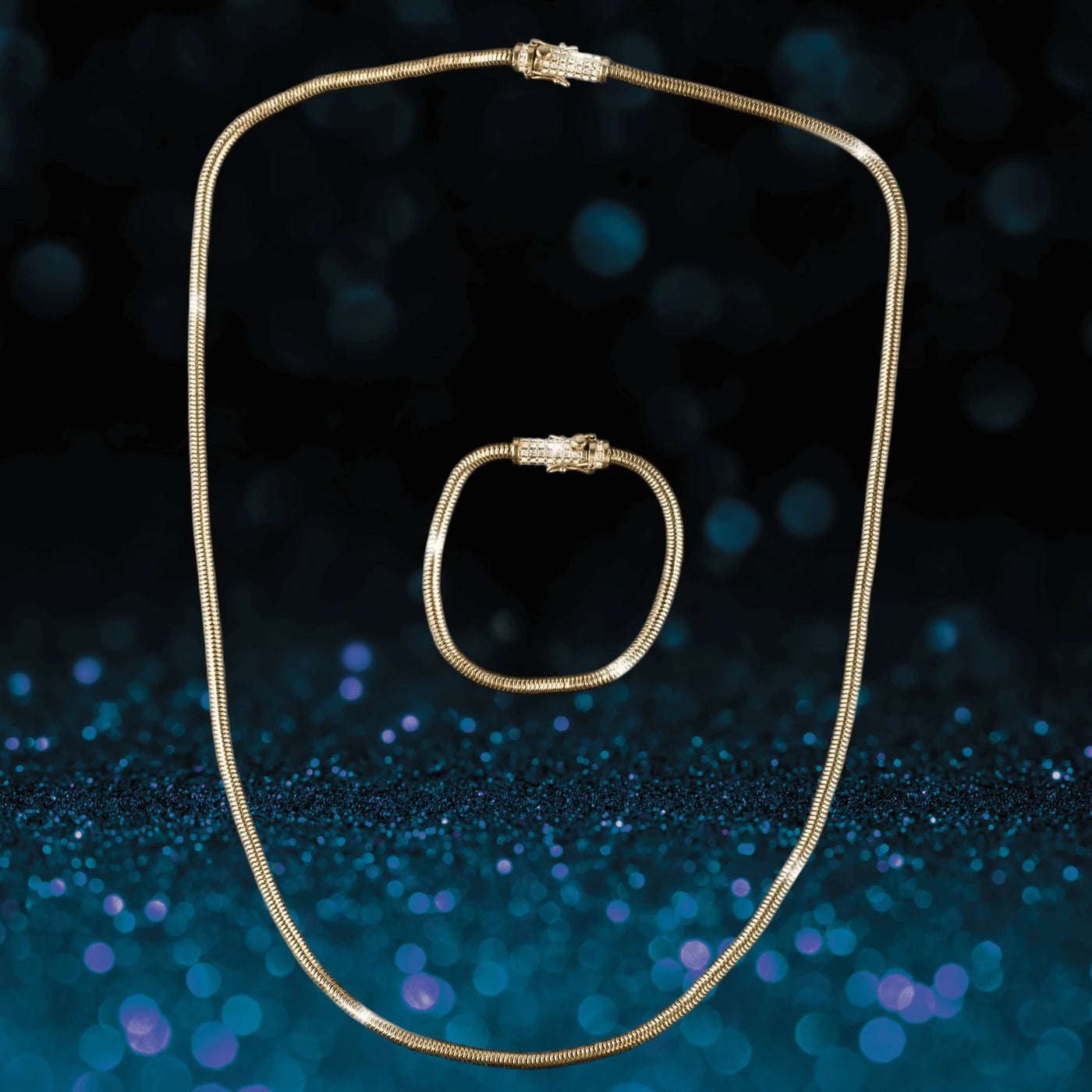 Daniel Steiger Golden Snake Chain Collection