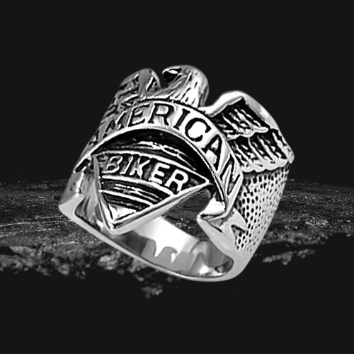 Daniel Steiger Eagle Rider Steel Ring