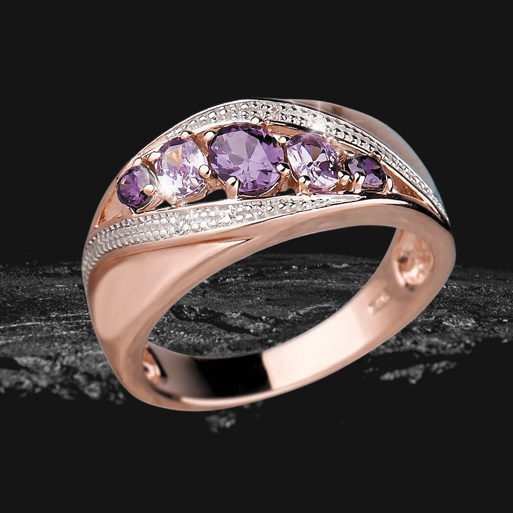 Daniel Steiger Roxo Shades Rings