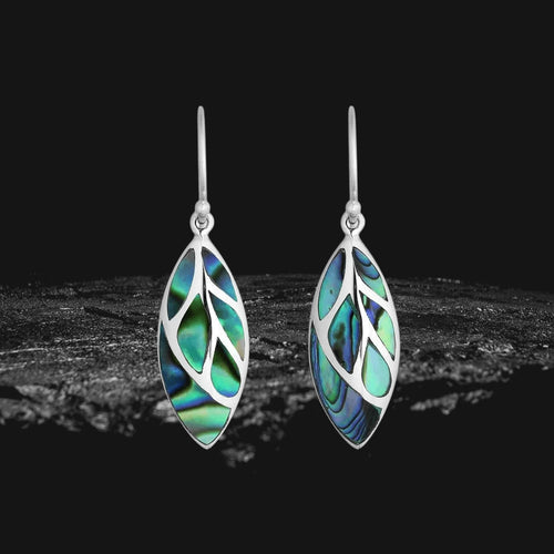 Daniel Steiger Madura Abalone Earrings