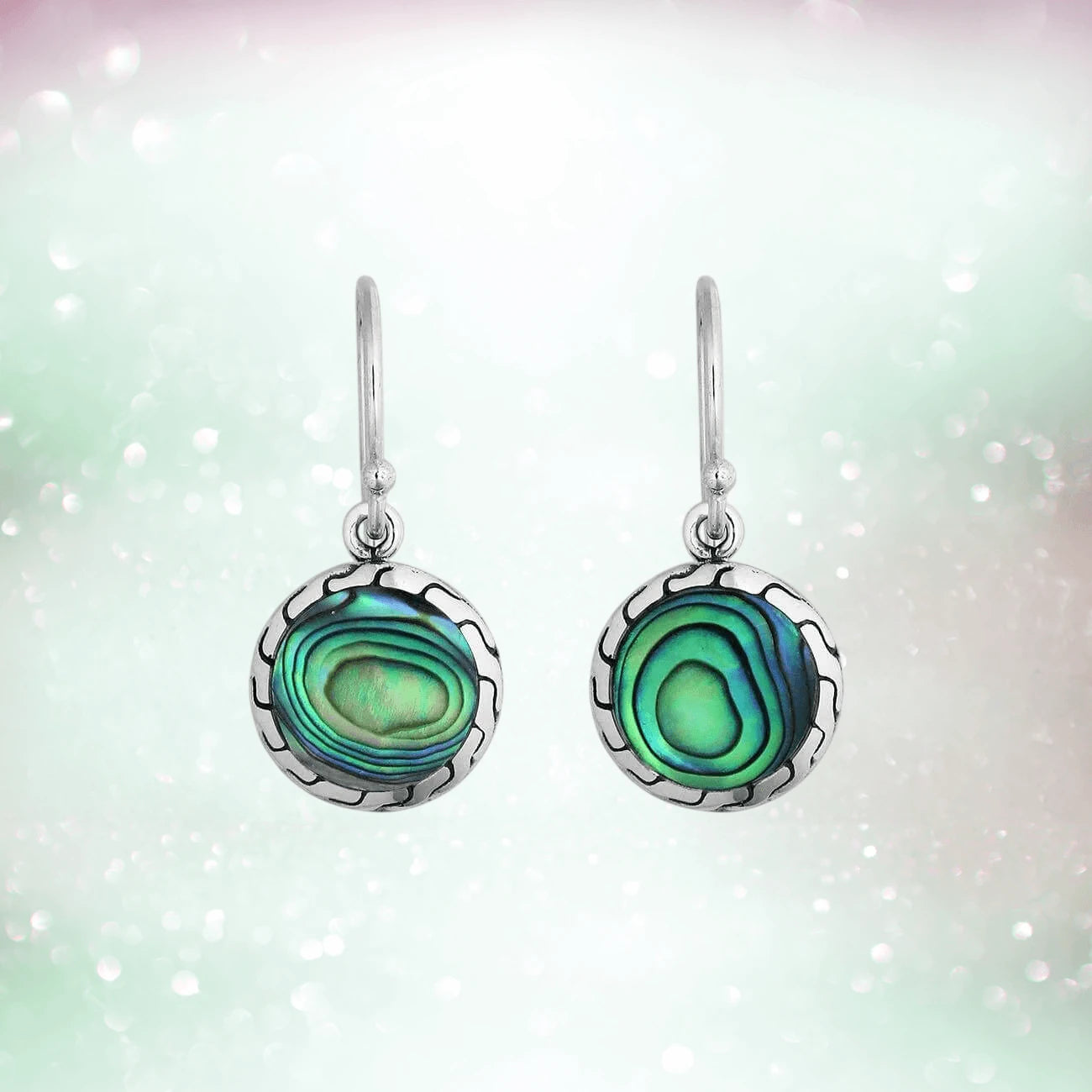 Daniel Steiger Tabar Abalone Earrings