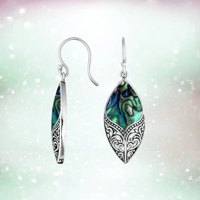 Daniel Steiger Cebu Abalone Earrings