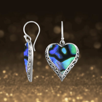 Daniel Steiger Samar Abalone Earrings