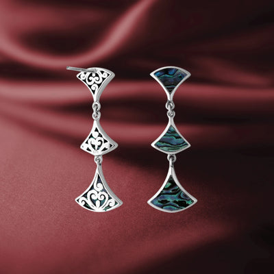 Daniel Steiger Danjo Abalone Earrings