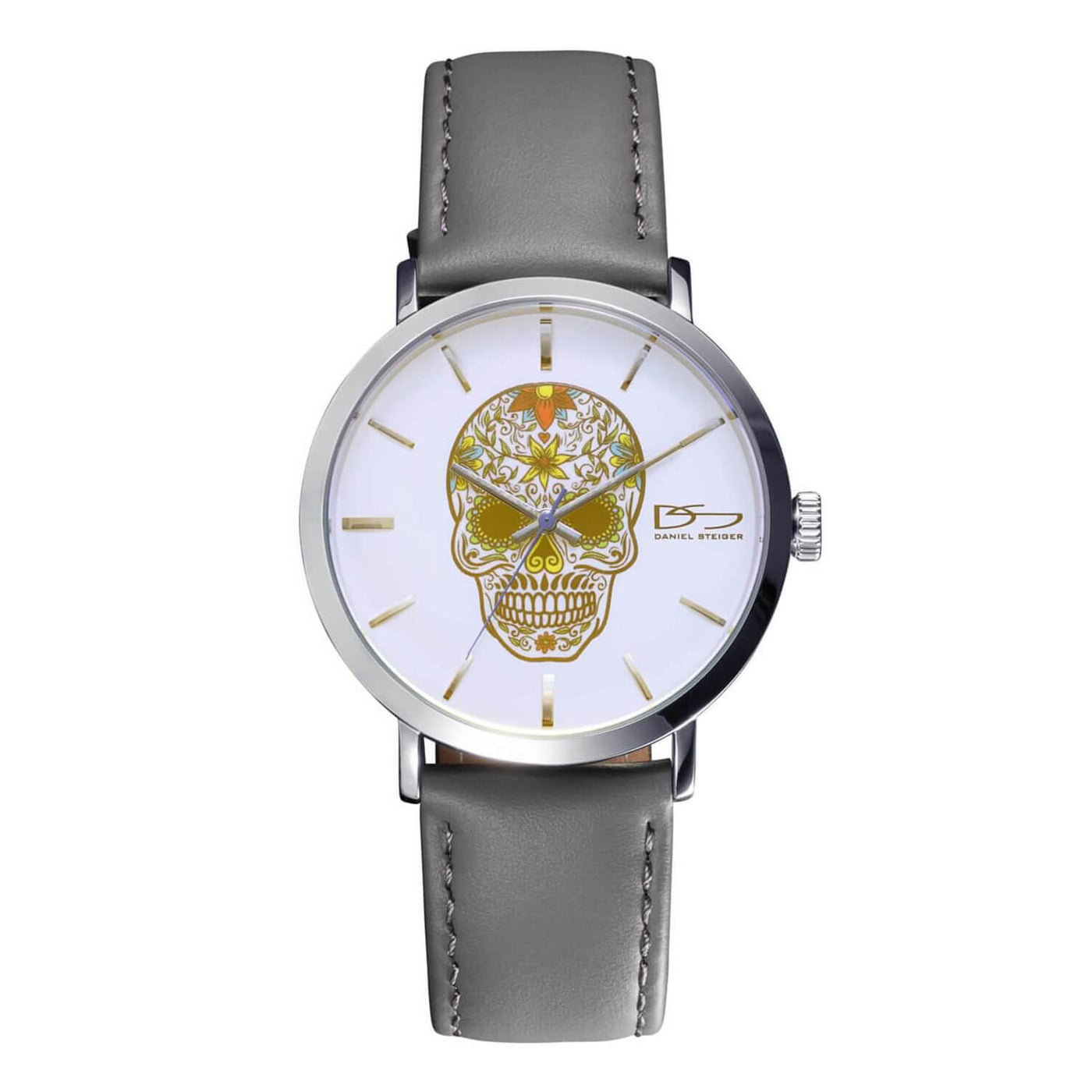 Daniel Steiger Rebel Skull Men's Steel Watch