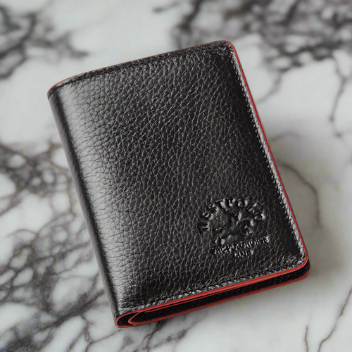 Daniel Steiger Black Leather Wallet