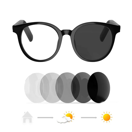 Reactive Round Smart Sunglasses