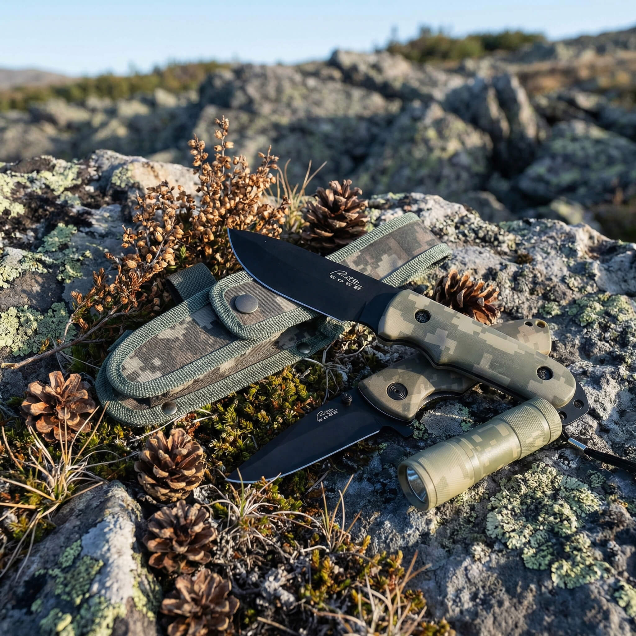 Daniel Steiger Fieldmaster 3-Piece Survival Kit
