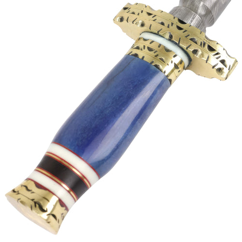 Daniel Steiger Damascus Trinity Knife