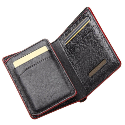 Daniel Steiger Black Leather Wallet