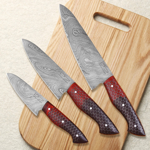 Daniel Steiger Maison Damas Kitchen Knife Set