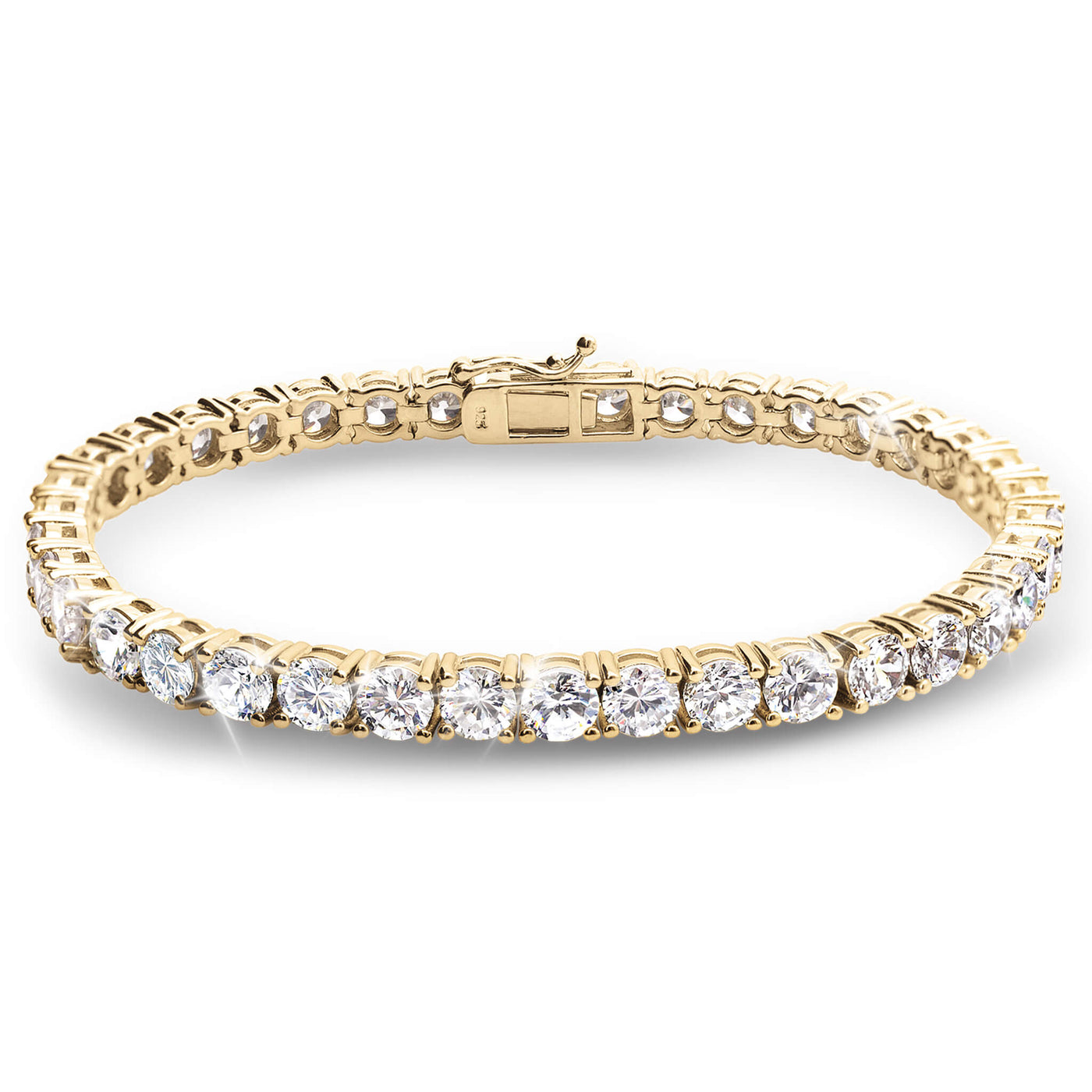 Daniel Steiger Millionaire Gold Tennis Bracelet