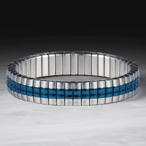 Daniel Steiger Flex Steel Blue Bracelet