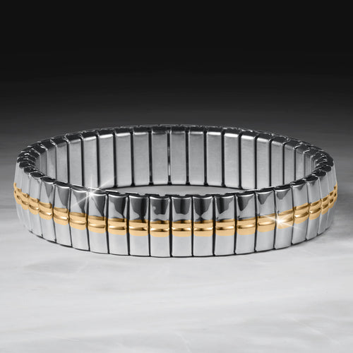 Daniel Steiger Flex Steel Two-Tone Bracelet