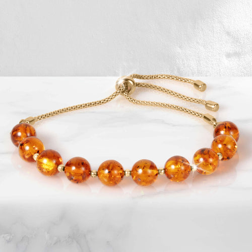 Daniel Steiger Baltic Amber Bead Bracelet